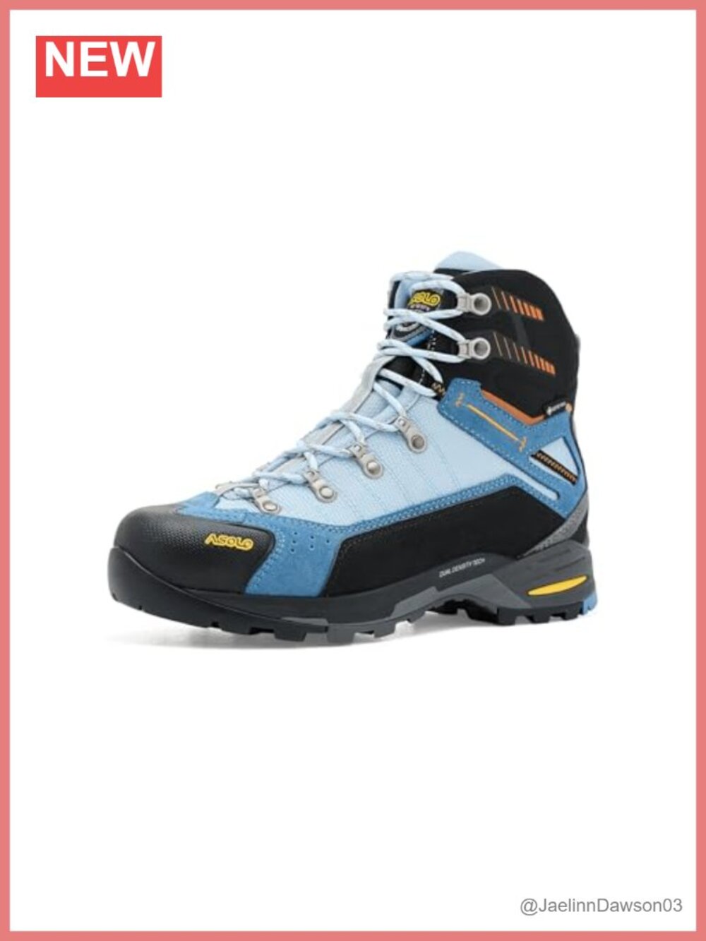 Women's Backpacking Boots Waterproof Gore-Tex Vibram Lace-Up Hiking Trekking